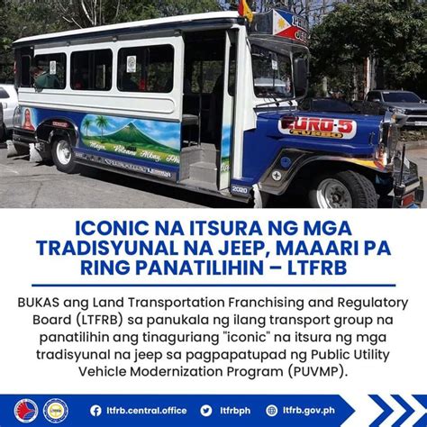 Ltfrb Says Modern Jeepneys Can Keep Traditional Look Truck And Bus News