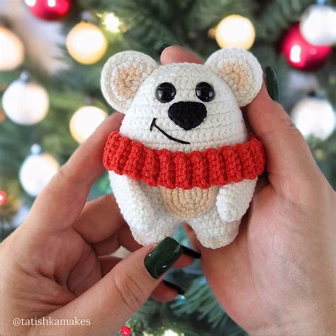 Amigurumi Polar Bear Crochet Pattern Printable Pdf Amigurumi Today Shop