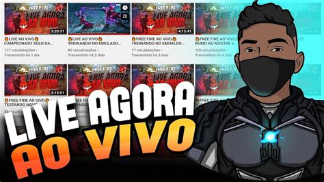 🔥live On 🔥free Fire Ao Vivo🔥 Treinando Com A Line Jogando Ranqueada