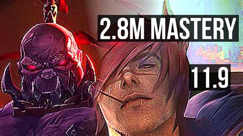 Sion Vs Sett Top 28m Mastery 519 1000 Games Kr Diamond