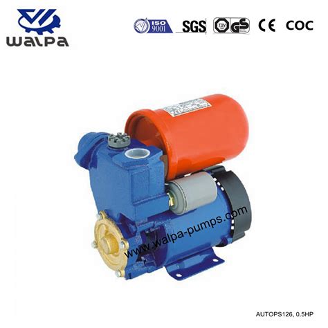 Domestic Electric Self Priming Automatic Booster Pump With Brass Impeller China Pump Hot Water