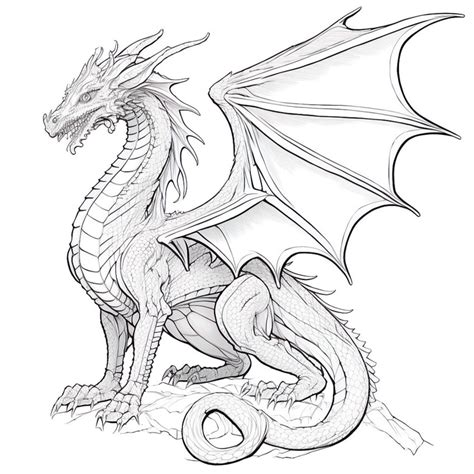 Dragon Coloring Page Free Dragons To Print And Color Coloring Home