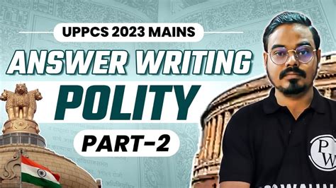 Polity Answer Writing UPPCS Mains 2023 UPPCS 2023 Mains Online