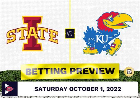 Iowa State Vs Kansas Cfb Prediction And Odds Oct 1 2022