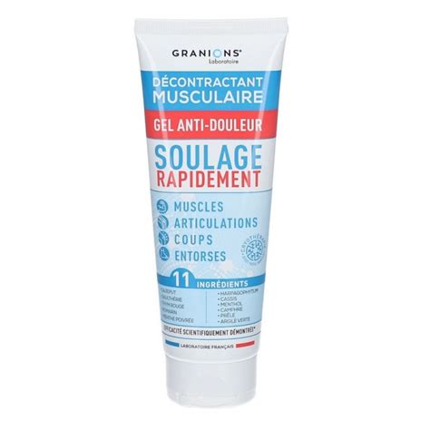 Granions Décontractant Musculaire Gel Anti Douleur 100 ml