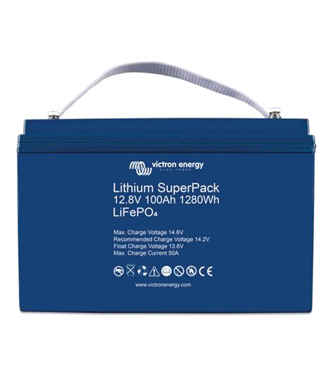 Batterie Lithium V Ah Wh Superpack Victron Energy Panosolaire Fr