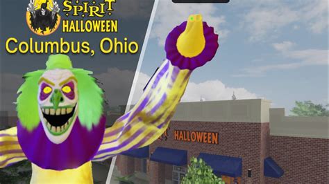 Spirit Halloween In Roblox Columbus Ohio Youtube