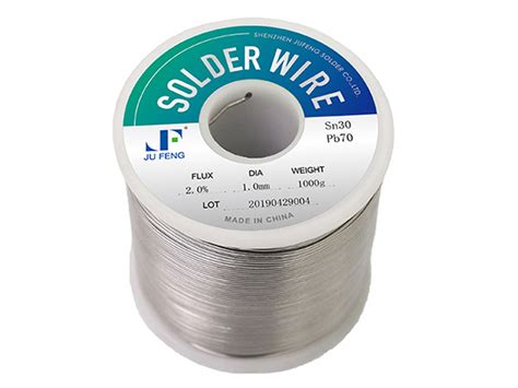 Sn Pb Solder Wire And Solder Bar Jufeng Solder Off