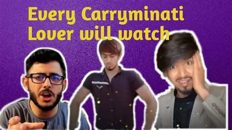 Every Carryminati Lover Have To Watchyoutube Vs Tik Tok Carryminati Part 1 Tik Tok Memes