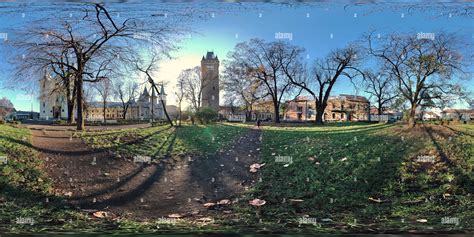 360° View Of „piata Cetatii” Citadel Square Baia Mare Romania Alamy