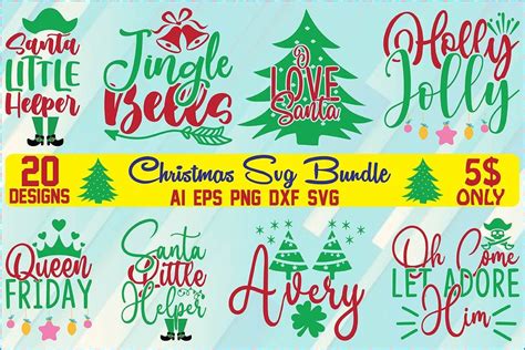 Christmas Svg Bundle Bundle · Creative Fabrica