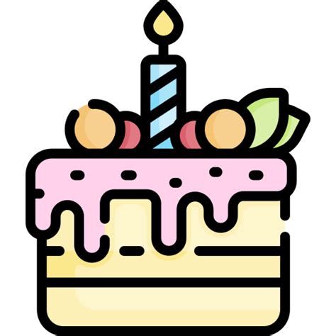 Birthday Cake Free Food Icons