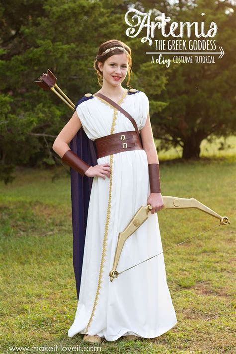 Diy Greek Goddess Costume Artemis In 2020 Greek Goddess Costume Diy Greek Costume Goddess