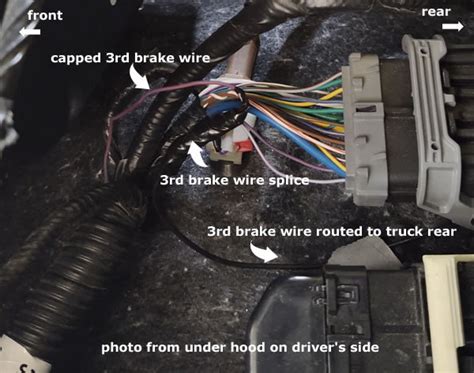 Wiring Light In Truck Cap How To Wire A 3rd Brake Light On Your Ford Truck