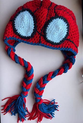 Adult Spider Man Mayday Beanie Crochet Pattern Tutorial Crochet