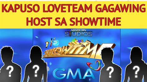 KAPUSO LOVE TEAM IPAPASOK NA REGULAR HOST SA ITS SHOWTIME YouTube