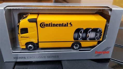 Volvo FH Continental Motorwagen 2 Achs Herpa 1 87 Kaufen Auf Ricardo