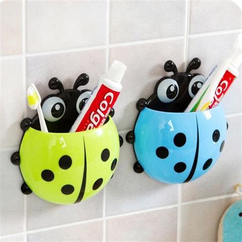 Buy Sex Cute Funny Cartoon Ladybug Toothbrush Sucker Suction Hook Toothbrush Holder Mfs At