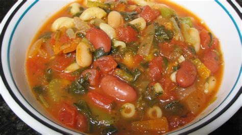 Hearty Minestrone Soup Man That S Cooking