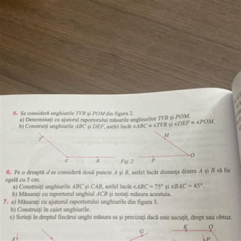 Pe O Dreapta D Se Consider Dou Puncte A Si B Astfel Inc T Distanta