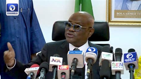 Fct Minister Wike Talks Tough Vows To Sanitise The Fct Full Video