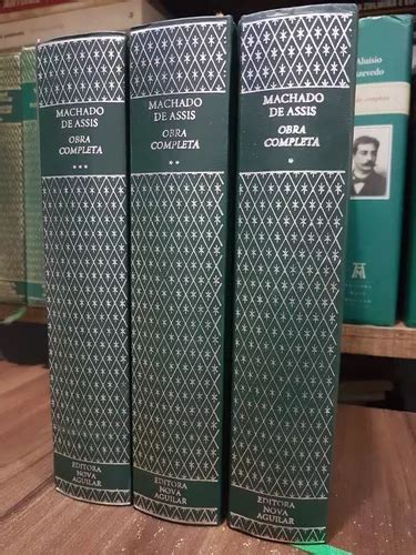 Obra Completa Machado De Assis Volumes Nova Aguilar Mercadolivre