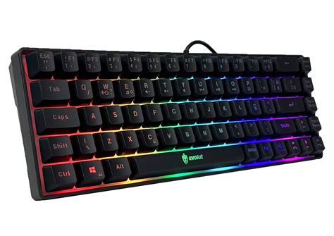 Teclado Gamer Semi Mecânico Led Rgb Abnt2 Usb Pc Videogame Shop Borges