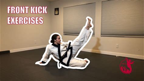 Front Kick Exercises Training Basics Series Youtube