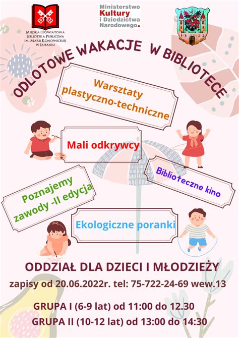 Odlotowe Wakacje W Bibliotece