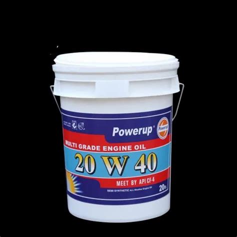 15 Ltr 20W40 Powerup Super CF 4 Semi Synthetic Multi Grade Engine Oil