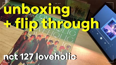 Unboxing Flip Through Nct Nd Japanese Mini Album Loveholic