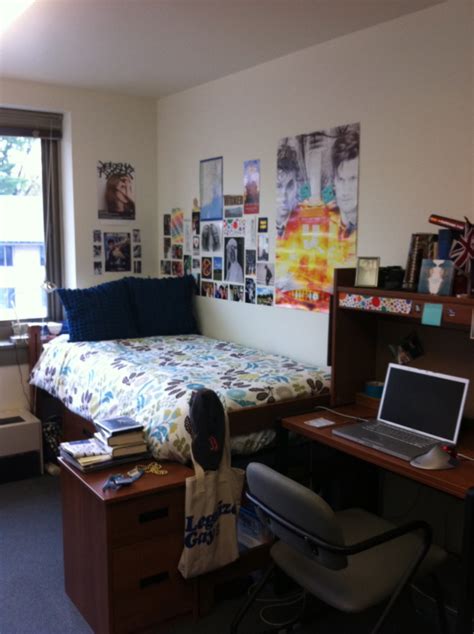 Dorm Design: My room @ American University. (submitted by...