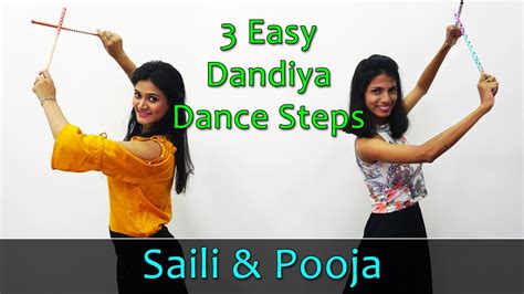 Dandiya Dance Steps Video Learn 3 Easy Dandiya Steps For Beginners