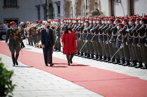 Offizieller Besuch der Präsidentin der Republik Kosovo Vjosa Osmani