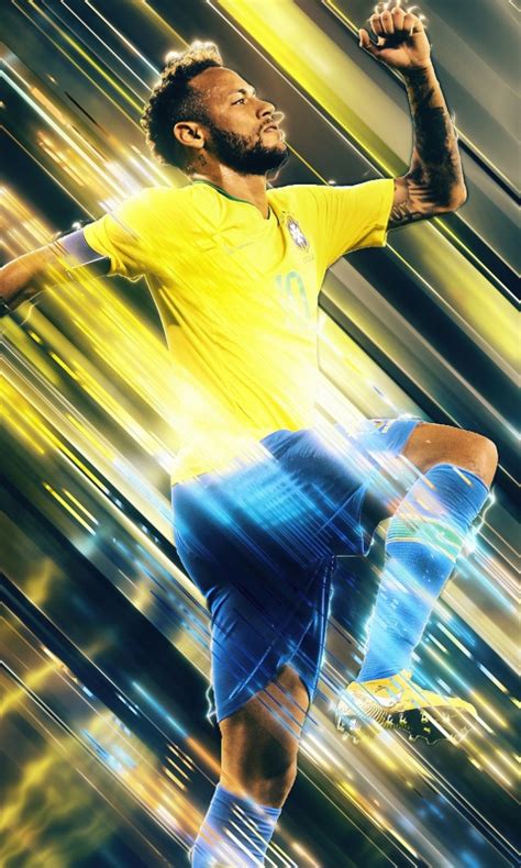 Neymar Jr Wallpaper 4K Abstract Background