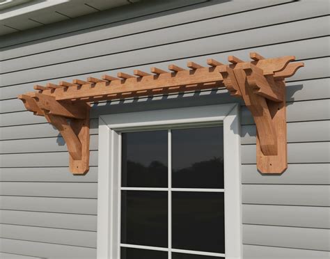 Red Cedar Petite Eyebrow Pergolas Pergolas By Style Gazebocreations