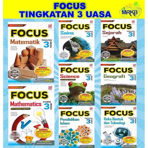 Pelangi Buku Rujukan Focus Uasa Tingkatan Kssm Shopee Malaysia