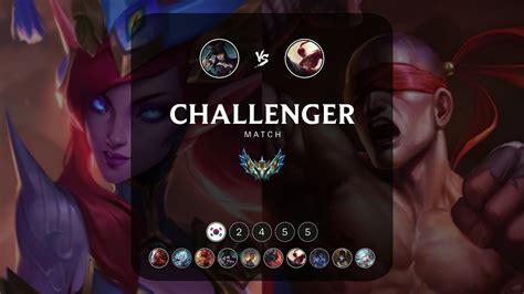 Kr Challenger Match Super Caitlyn Vs Super Lee Sin Youtube