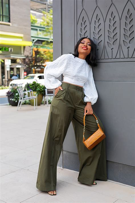 Tops To Wear With Wide Leg Cropped Trousers