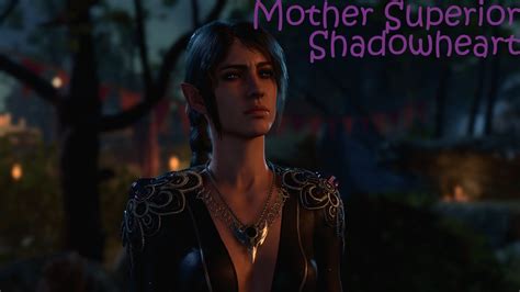 Baldurs Gate 3 Mother Superior Shadowheart At The Party [sharran