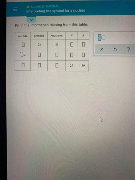 Solved ADVANCED MATERIAL Interpreting The Symbol For A Chegg