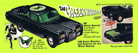 Green Hornet Black Beauty crime-fighting car (Corgi Toys 268) - The ...