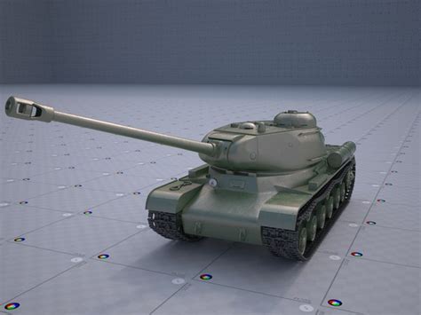 3D model is-2 heavy tank - TurboSquid 1320973