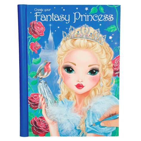 TOP Model Create Your Fantasy Princess Colouring Book Depesche Fox