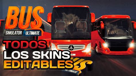 Skins En Blanco Editables Bus Simulator Ultimate Youtube