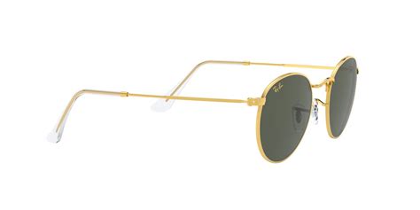 Ray Ban Round Metal Rb Legend Gold Men Sunglasses Online Sale