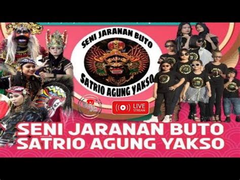 Live Streaming Seni Jaranan Buto Satrio Agung Yakso Lap Parkiran