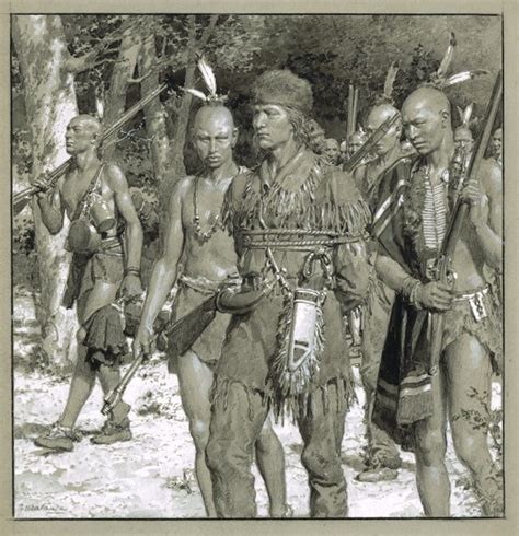 Daniel Boone Captured By The Indians From Britannia Eve Circa