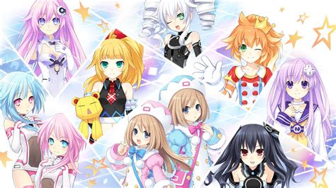 Hyperdimension Neptunia U Action Unleashed Wallpaper 004 All Stars