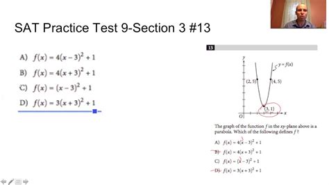 Practice Test 9 Sat Answers Sat Tests Testpreptoolkit